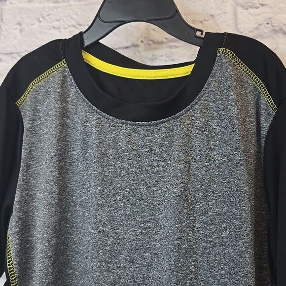 Body Glove Boy Rash Guard Swim Shirt Sun Protection Gray Swimwear Beach Tee - Picture 2 of 10